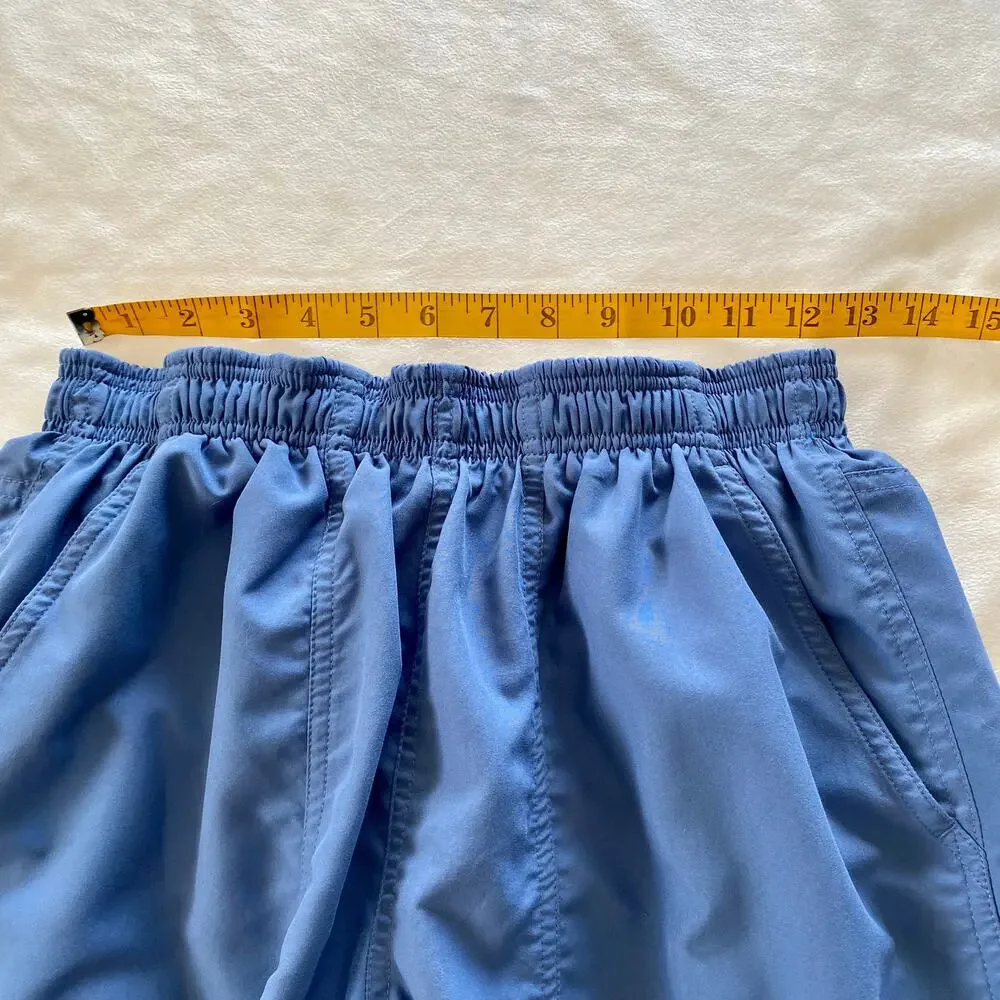 Speedo Men’s Swim Shorts Trunks Elastic Waist Blue Size Medium